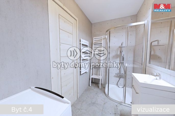 Prodej, Byt 2+kk, Žleby