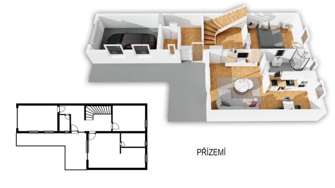 Prodej, Rodinný dům, Kosova Hora