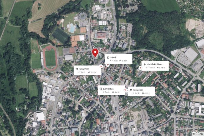 Pronájem, Byt 3+kk, Ústí nad Orlicí