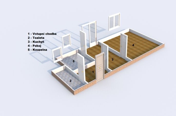 Prodej, Byt 2+kk, Česká Skalice