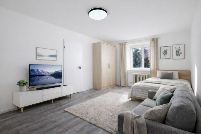 Pronájem, Byt 1+1, Kladno