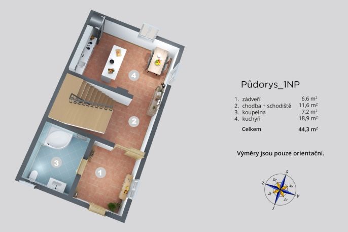 Prodej, Rodinný dům, Trmice