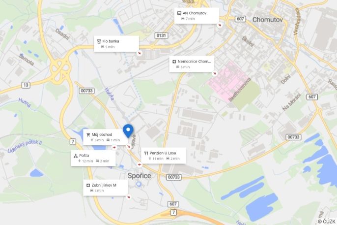 Pronájem, Sklad, Spořice