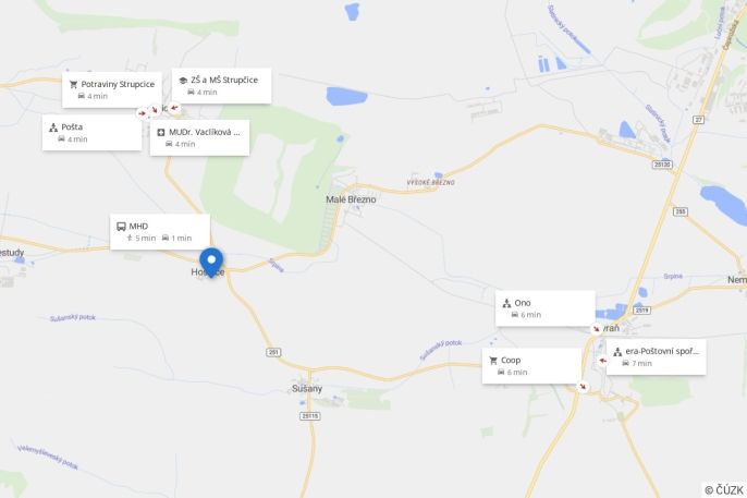 Prodej, Pozemek k bydlení, Strupčice
