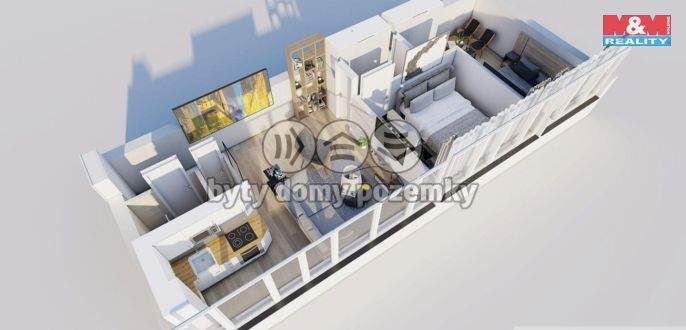 Prodej, Byt 3+kk, Praha