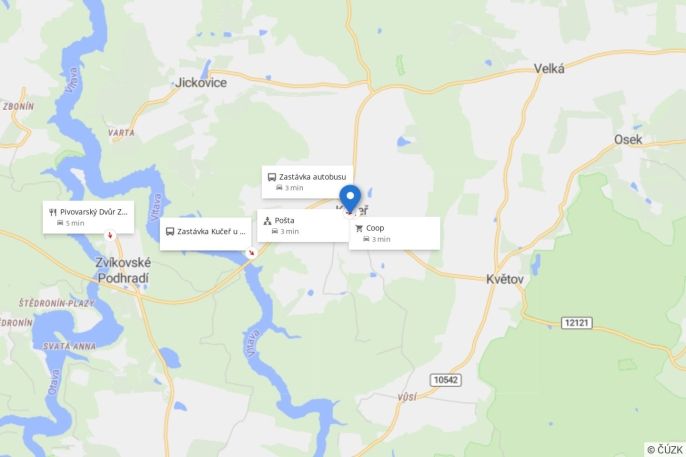 Prodej, Chata, Kučeř