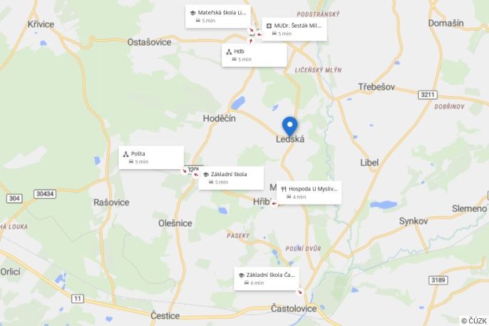 Prodej, Rodinný dům, Hřibiny-Ledská