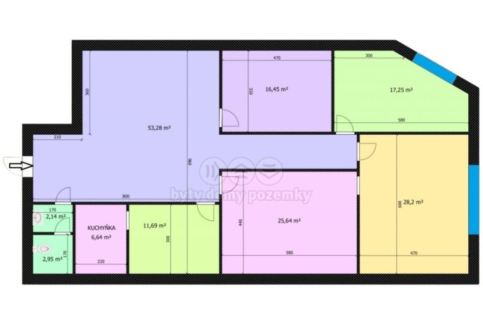 Pronájem, Obchodní objekt, Čáslav