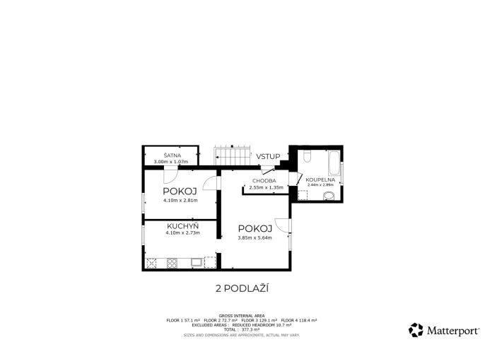 Prodej, Byt 2+1, Ostrava