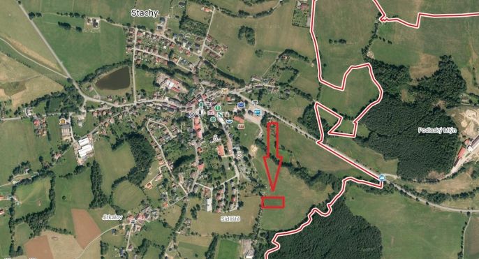 Prodej, Pozemek k bydlení, Stachy