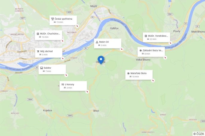 Prodej, Pozemek k bydlení, Ústí nad Labem