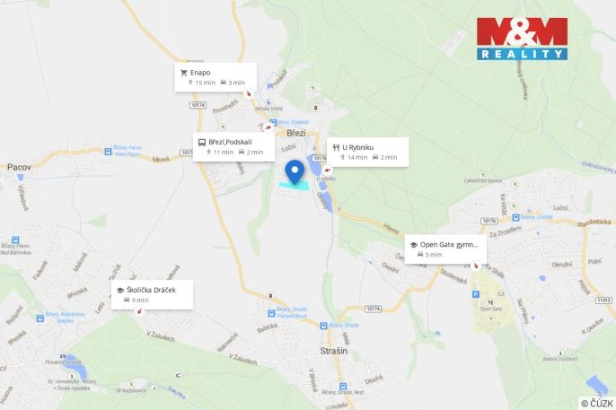 Prodej, Pozemek k bydlení, Březí