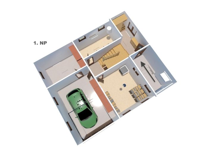 Prodej, Rodinný dům, Kvášňovice