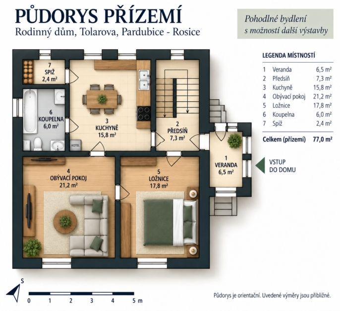 Prodej, Rodinný dům, Pardubice
