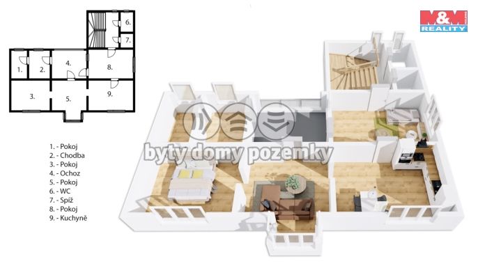 Prodej, Rodinný dům, Jesenice