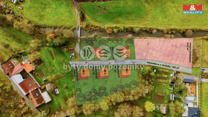 Prodej, Pozemek k bydlení, Doubravice nad Svitavou