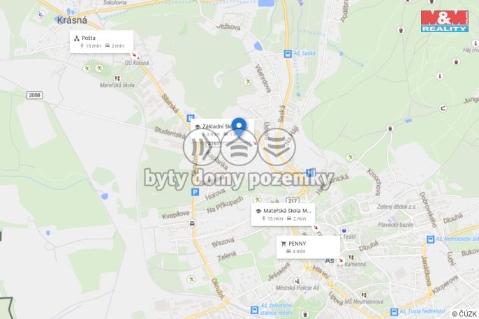 Prodej, Nájemní dům, Aš