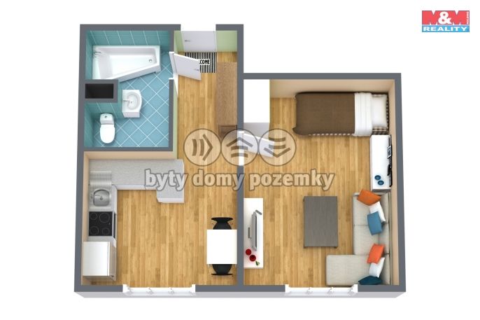 Prodej, Byt 1+1, Sokolov