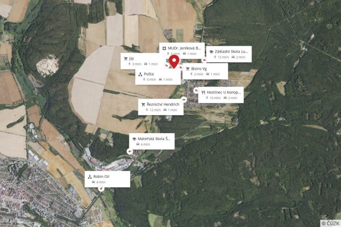 Prodej, Pozemek k bydlení, Lužná