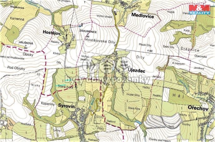 Prodej, Vinice, Hostějov