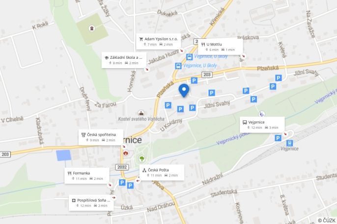 Prodej, Byt 2+1, Vejprnice