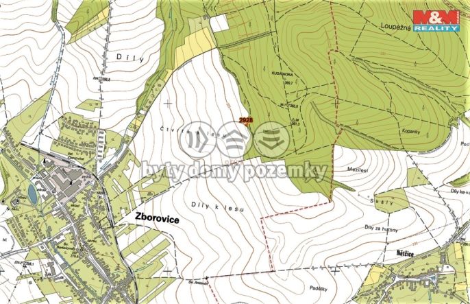 Prodej, Les, Zborovice