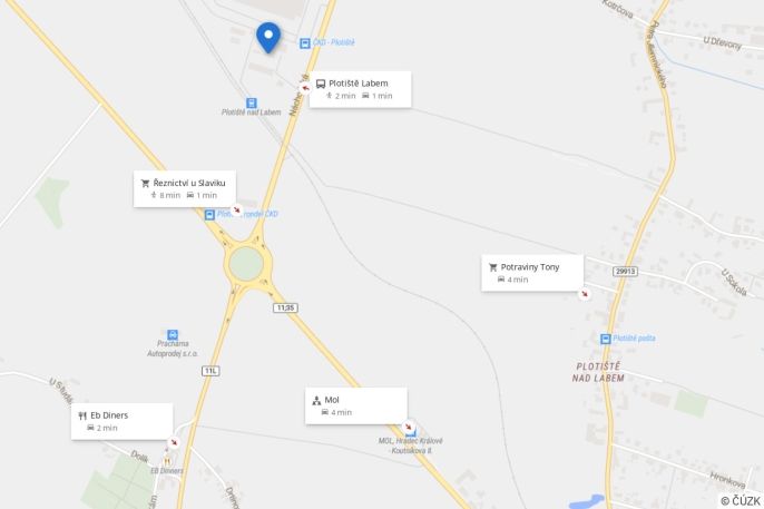 Pronájem, Obchodní objekt, Hradec Králové