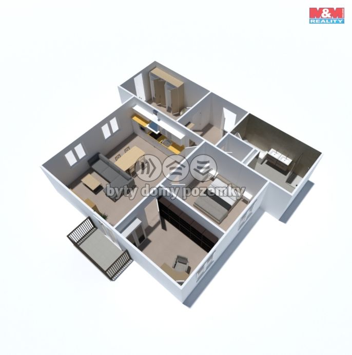 Prodej, Byt 3+kk, Štramberk