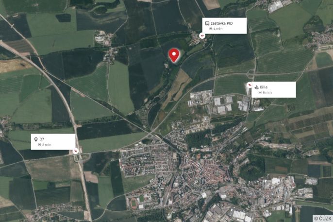 Pronájem, Byt 1+1, Slaný