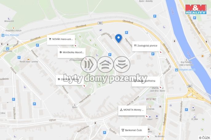 Pronájem, Byt 1+1, Brno