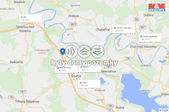 Prodej, Pozemek k bydlení, Soutice