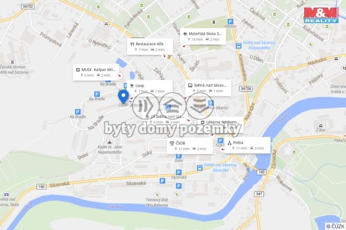 Prodej, Byt 5+1 a větší, Světlá nad Sázavou