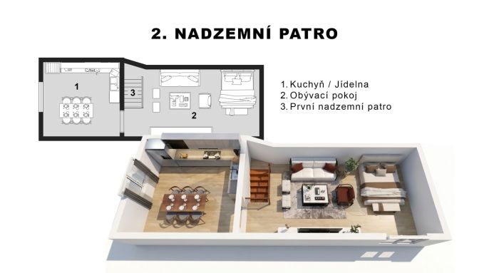 Prodej, Rodinný dům, Hoštka