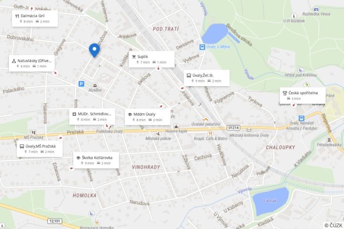 Pronájem, Byt 4+kk, Úvaly