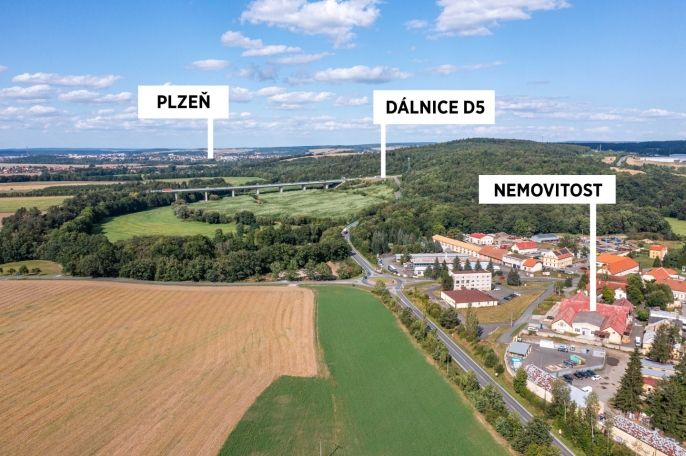 Pronájem, Výrobní objekt, Štěnovice