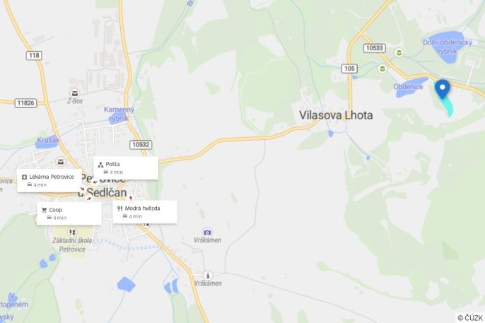 Prodej, Louka, Petrovice