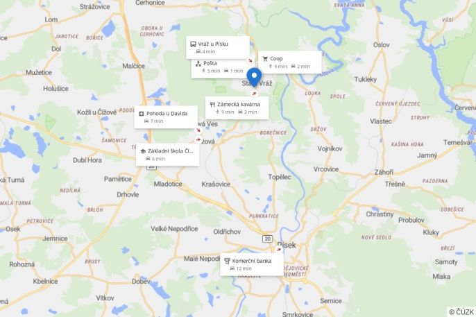 Prodej, Komerční pozemky, Vráž