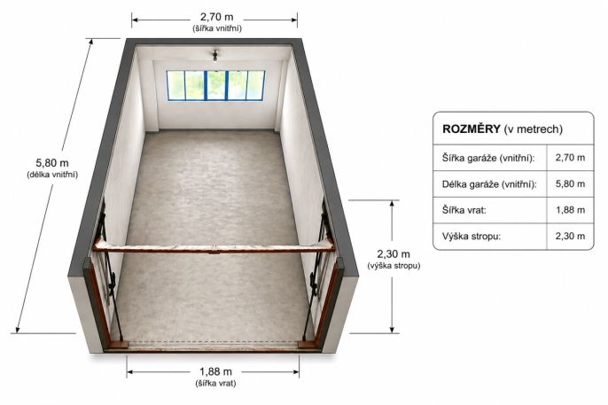 Prodej, Garážové stání, Zlín
