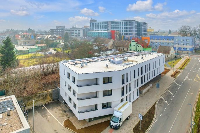 Pronájem, Byt 1+kk, Pardubice