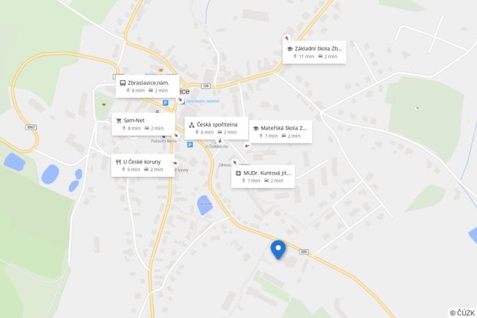 Prodej, Obchodní objekt, Zbraslavice