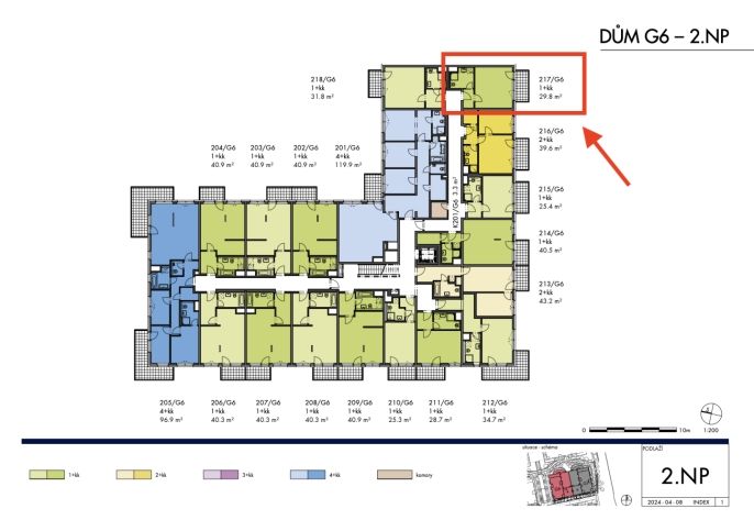 Prodej, Byt 1+kk, Praha