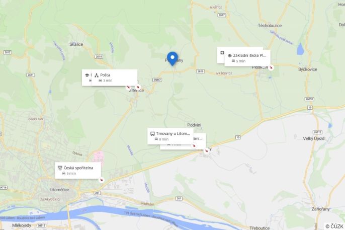Prodej, Pozemek k bydlení, Žitenice