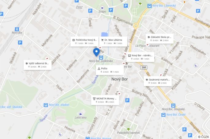 Pronájem, Byt 2+1, Nový Bor