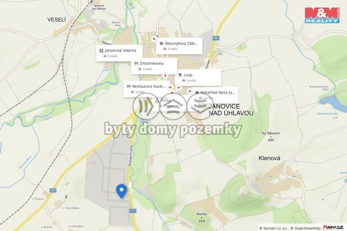 Pronájem, Byt 2+kk, Janovice nad Úhlavou