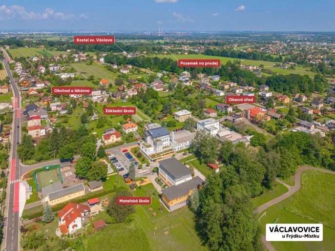 Prodej, Pozemek k bydlení, Václavovice