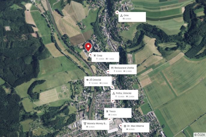 Pronájem, Byt 3+1, Česká Třebová