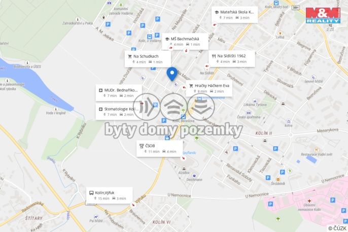 Pronájem, Byt 1+kk, Kolín