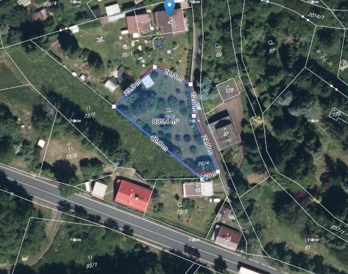 Prodej, Pozemek k bydlení, Krásný Les