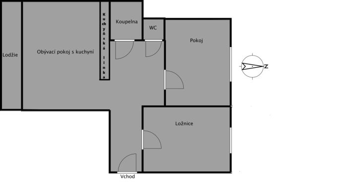 Prodej, Byt 3+kk, Liberec