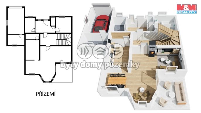 Prodej, Rodinný dům, 193 m², Borovany, U Haltýře